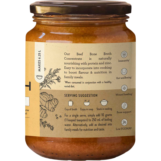 Nutra Naturals Beef Bone Broth Concentrate Turmeric Ginger