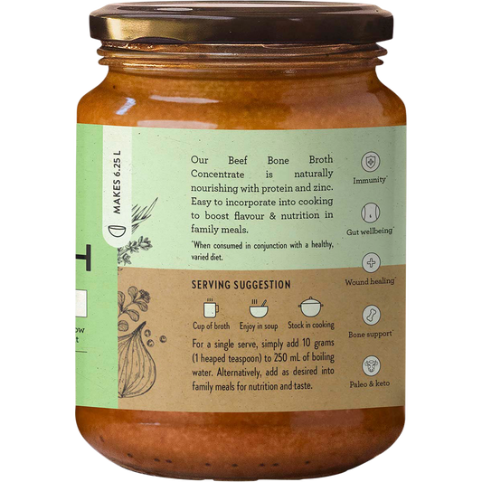 Nutra Naturals Beef Bone Broth Concentrate Native Herbs