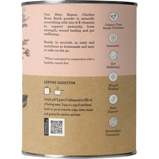 Nutra Naturals Chicken Bone Broth Miso Ramen