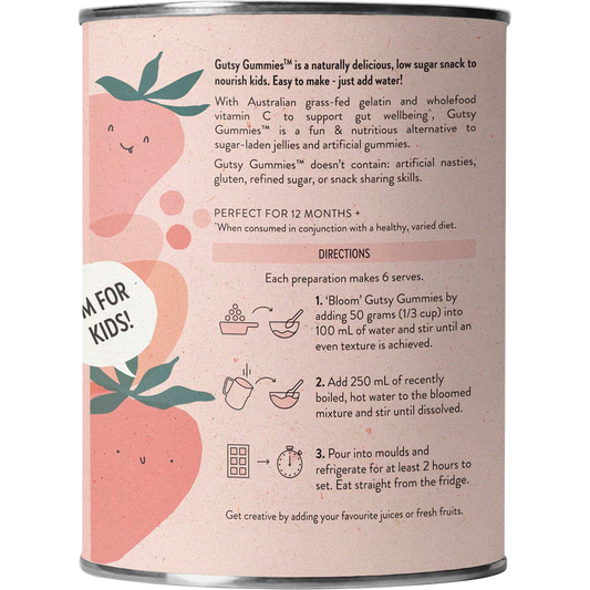 Nutra Naturals Gutsy Gummies Strawberry