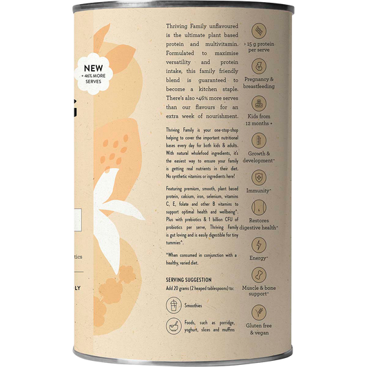 Nutra Naturals Thriving Family Unflavoured