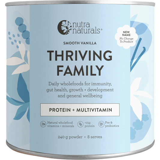 Nutra Naturals Thriving Family Smooth Vanilla