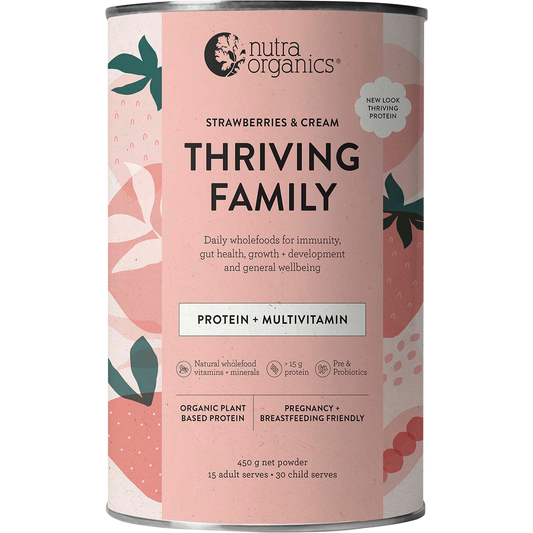 Nutra Naturals Thriving Family Strawberries & Cream