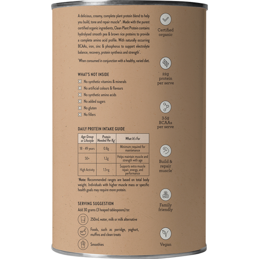 Nutra Naturals Clean Plant Protein Chocolate
