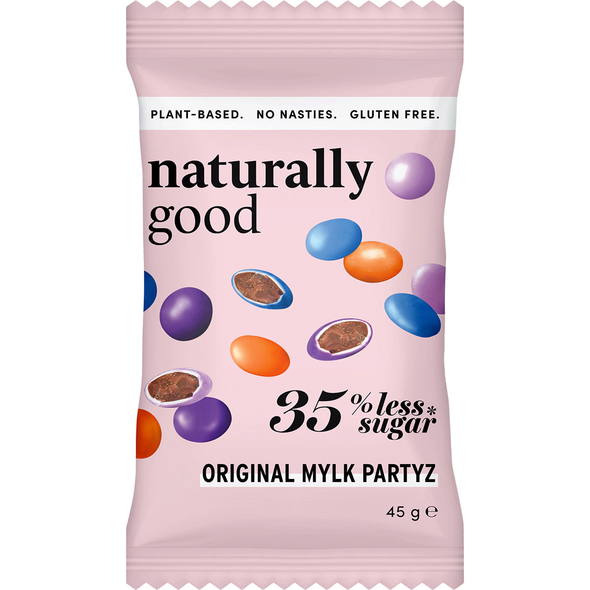 NATURALLY GOOD Original Mylk Partyz 35% Less Sugar x 10