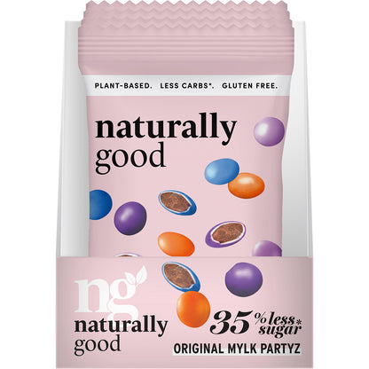 NATURALLY GOOD Original Mylk Partyz 35% Less Sugar x 10