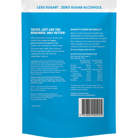 Naturally Good Original Mylk Partyz 35% less sugar - Box of 6
