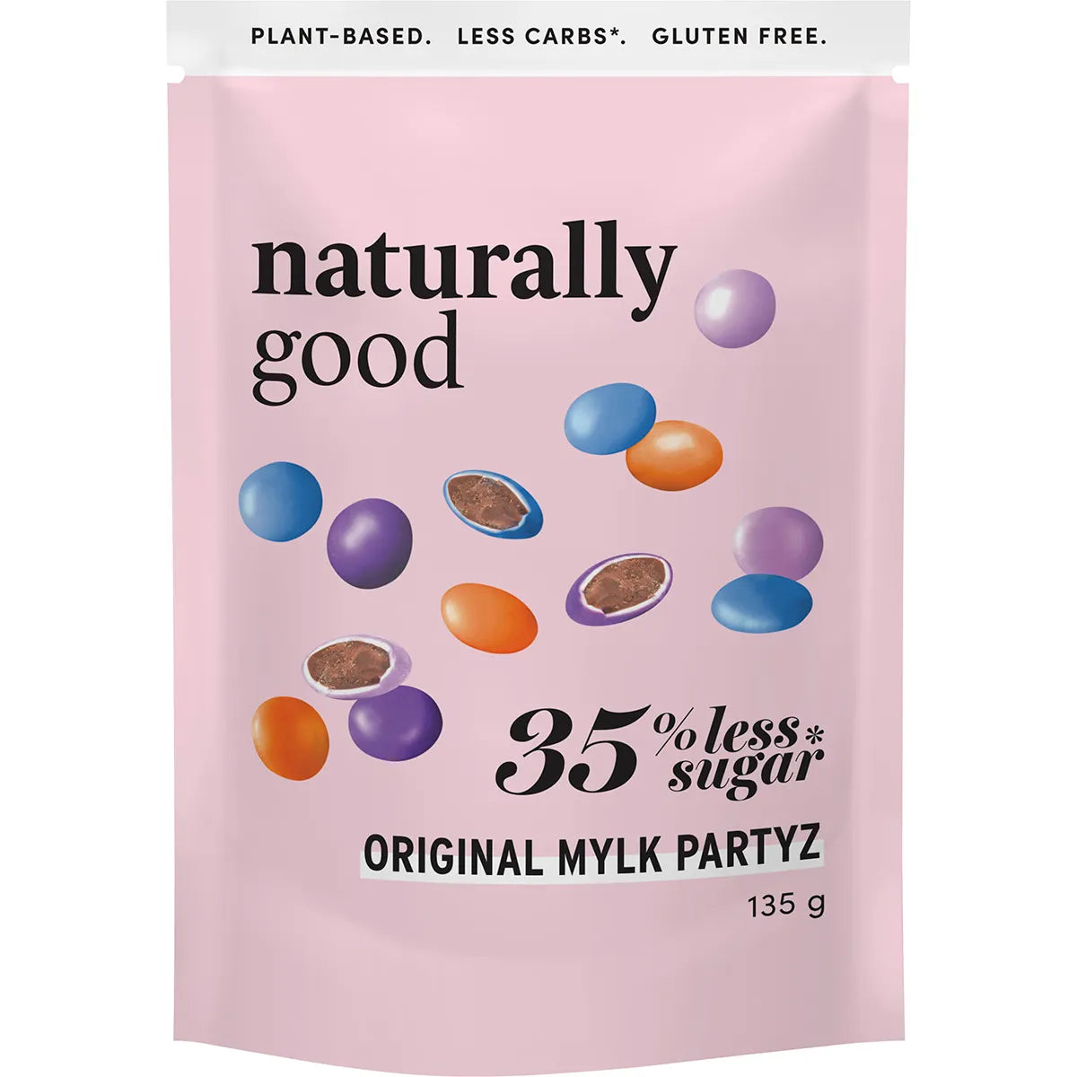 NATURALLY GOOD Original Mylk Partyz 35% Less Sugar x 6