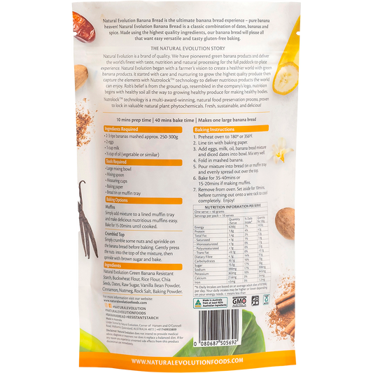 Natural Evolution Banana Bread Mix