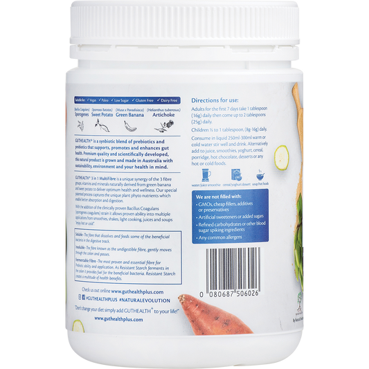Natural Evolution GH+ Prebiotics + Probiotics 3-in-1 Multifibre