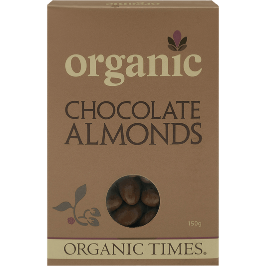 Organic Times Milk Chocolate Almonds