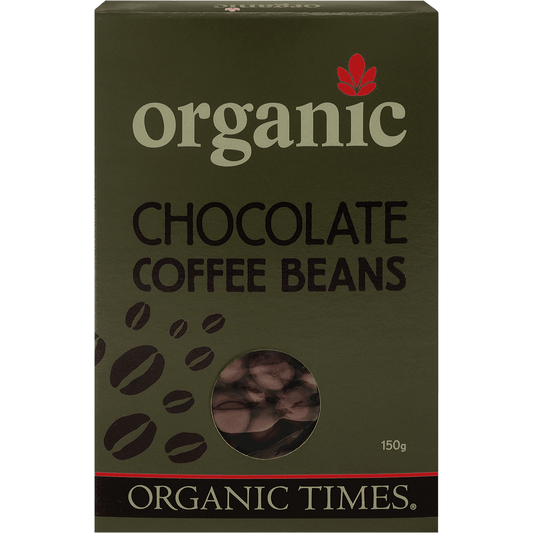 Organic Times Milk Chocolate Coffee Beans