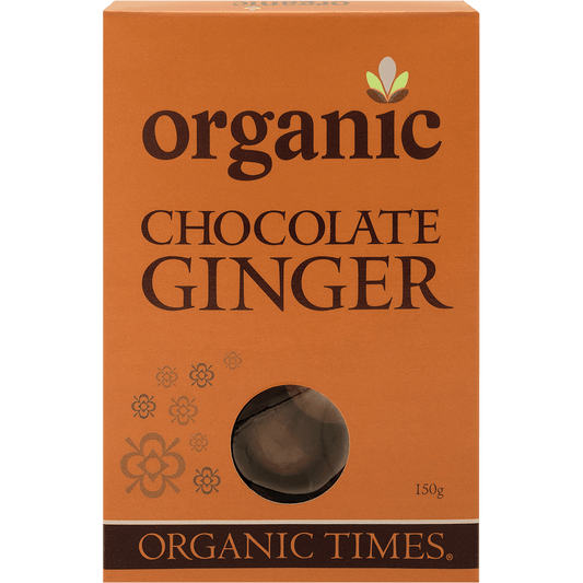 Organic Times Milk Chocolate Ginger