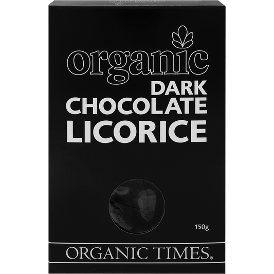 Organic Times Dark Chocolate Licorice