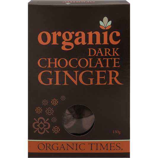 Organic Times Dark Chocolate Ginger