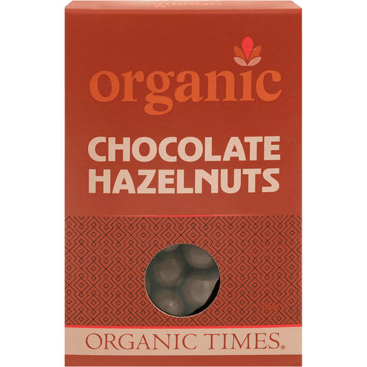 Organic Times Milk Chocolate Hazelnuts