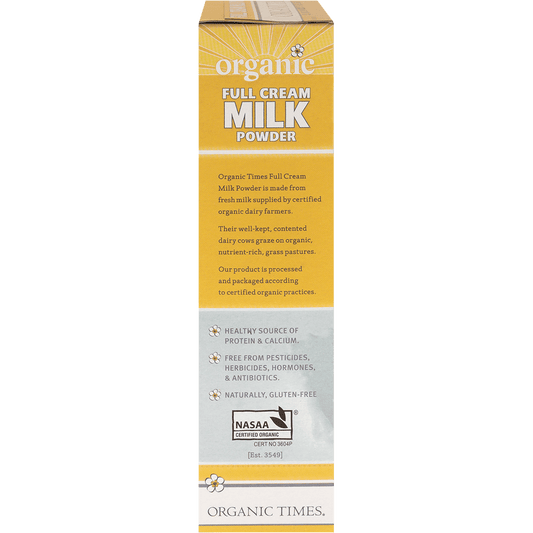 Organic Times Milk Powder Full Cream