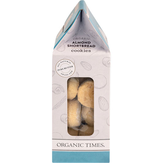 Organic Times Cookies Almond Shortbread