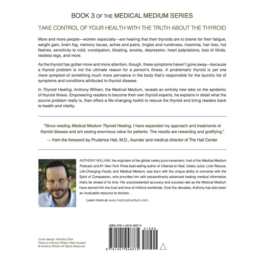 Books Medical Medium Thyroid Healing By Anthony William