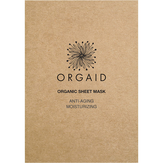 Orgaid Organic Sheet Mask Anti-Aging & Moisturizing