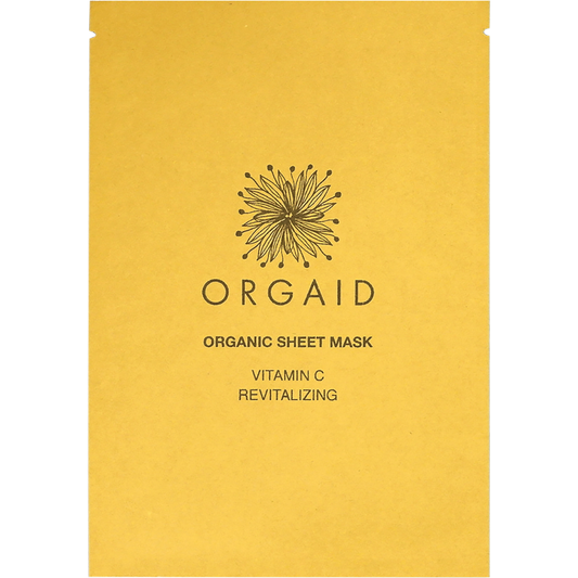 Orgaid Organic Sheet Mask Vitamin C & Revitalizing