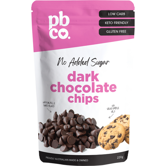 PBco Dark Chocolate Chips No Added Sugar