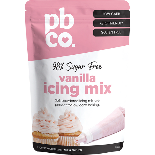 PBco Vanilla Icing Mix 98% Sugar Free
