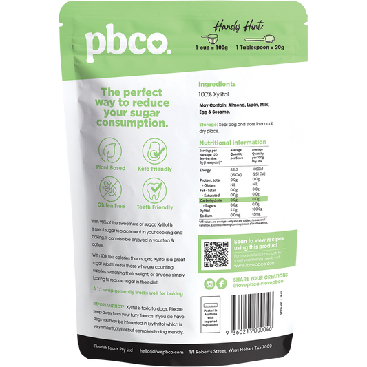 PBco Xylitol Natural Sweetener