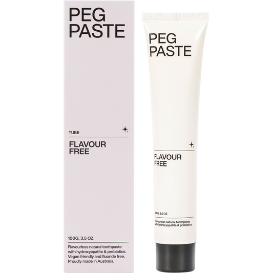 Peg Paste Natural Toothpaste with Hydroxyapatite Flavour Free