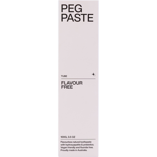 Peg Paste Natural Toothpaste with Hydroxyapatite Flavour Free