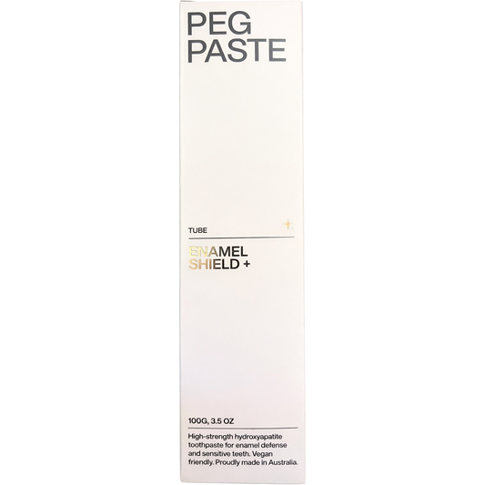 Peg Paste Natural Toothpaste Hydroxyapatite Enamel Shield Mint