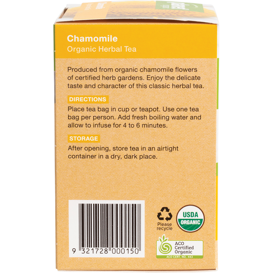Planet Organic Chamomile Herbal Tea Bags 6 x 25pk