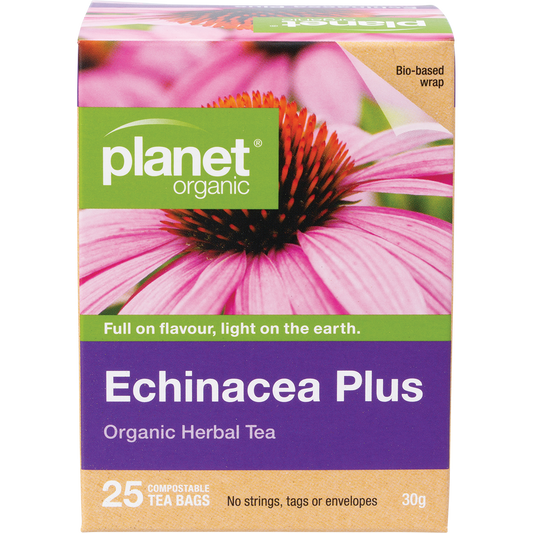 Planet Organic Echinacea Plus Herbal Tea Bags