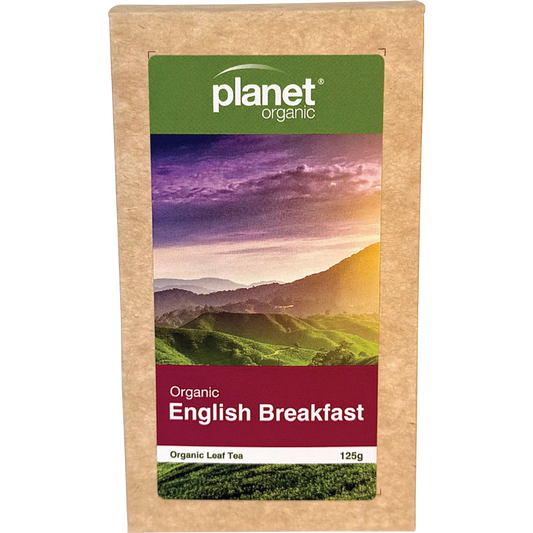 Planet Organic English Breakfast Herbal Loose Leaf Tea