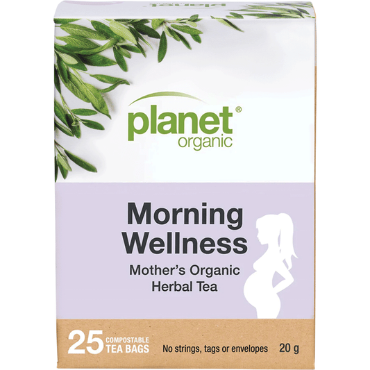 Planet Organic Mother's Morning Wellness Herbal Tea Bags
