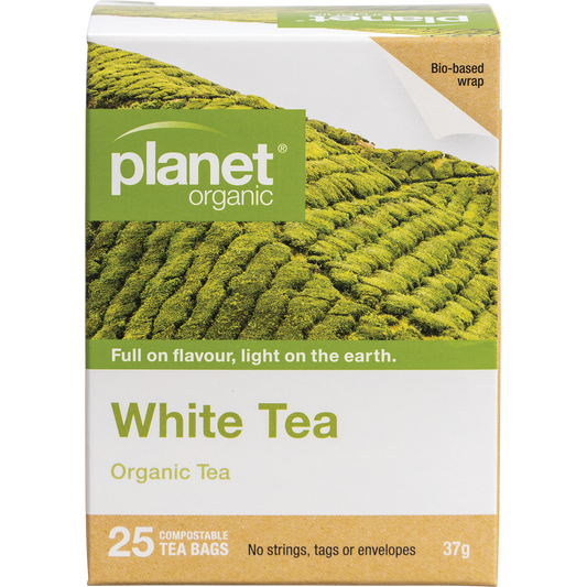 Planet Organic White Tea Herbal Tea Bags