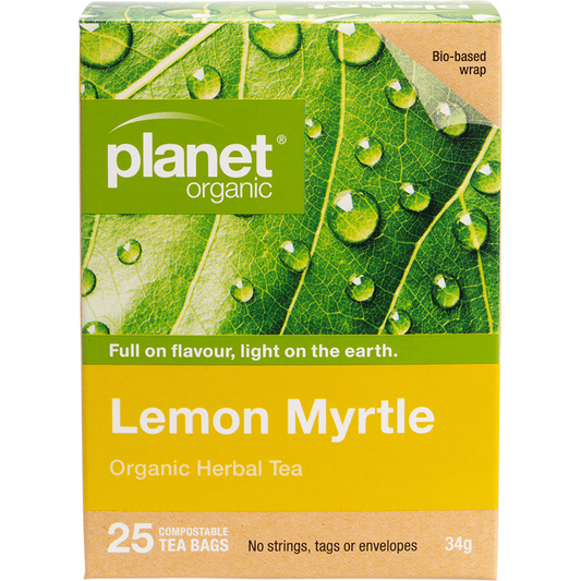 Planet Organic Lemon Myrtle Herbal Tea Bags