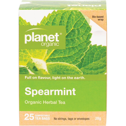 Planet Organic Spearmint Herbal Tea Bags