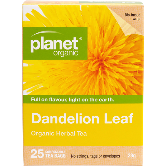 Planet Organic Dandelion Leaf Herbal Tea Bags