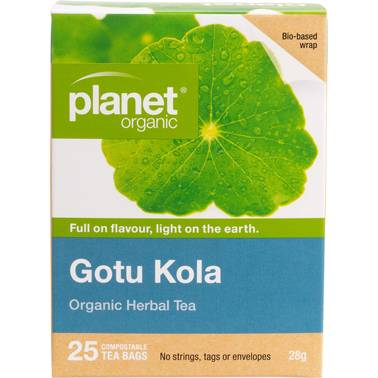 Planet Organic Gotu Kola Herbal Tea Bags
