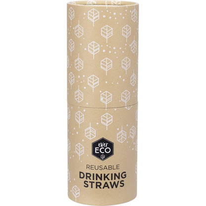 EVER ECO Stainless Steel Straws Bent 1 x 25pk