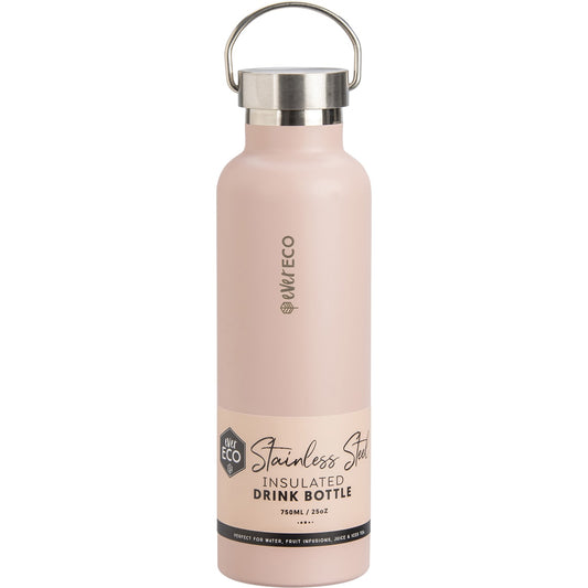 EVER ECO Insulated Stainless Steel Bottle Rose 1 x 750ml