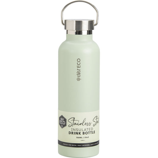 EVER ECO Insulated Stainless Steel Bottle Sage 1 x 750ml