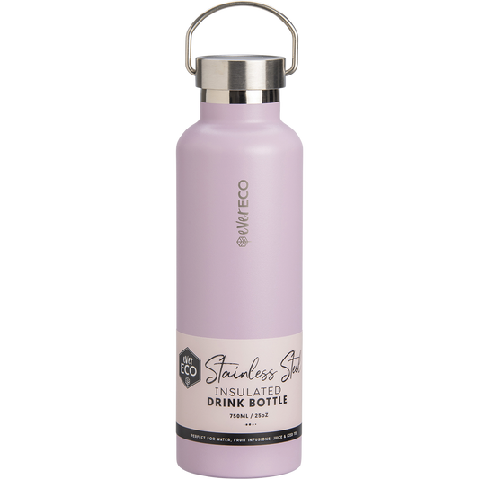 Ever Eco Insulated Stainless Steel Bottle Byron Bay Lilac