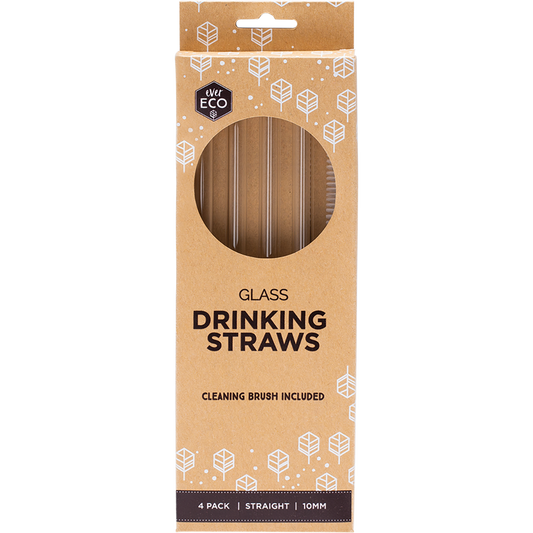 Ever Eco Glass Straws Straight