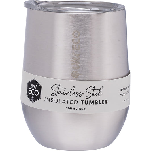 EVER ECO Insulated Tumbler Brushed Stainless 1 x 375ml