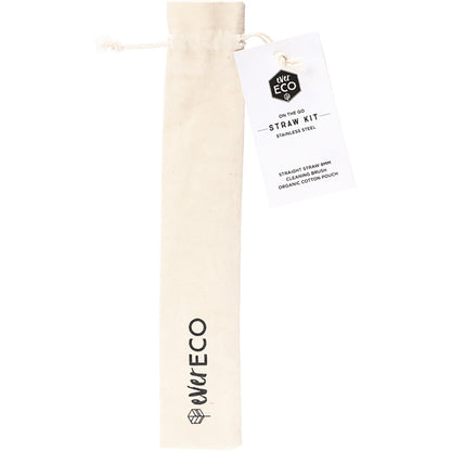 EVER ECO Stainless Steel Straw Kit Straight x 1