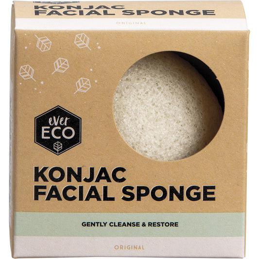 EVER ECO Konjac Facial Sponge Original x 1