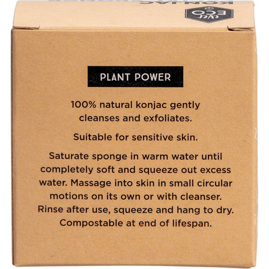 Ever Eco Konjac Facial Sponge Original