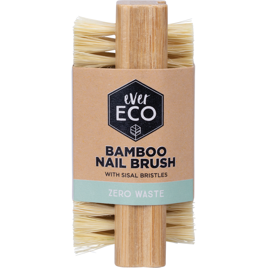 Ever Eco Bamboo Nail Brush Sisal Bristles